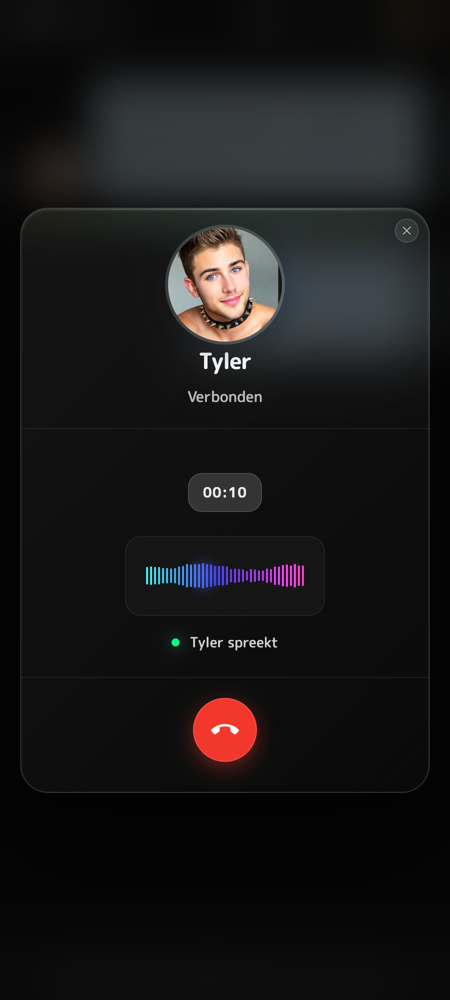 thegf.app on iPhone